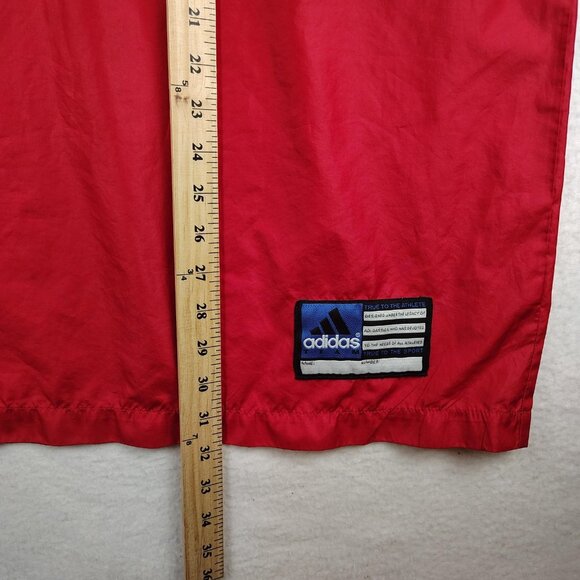 VTG Adidas Team Tricot Windbreaker Shirt Mens sz XL Athletic Pullover - Picture 7 of 9